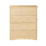 Bartly 4 Drawer Chest in Natural B2043-9