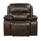 Mahala Power Glider Recliner Chair in Brown 8200BRW-1PW