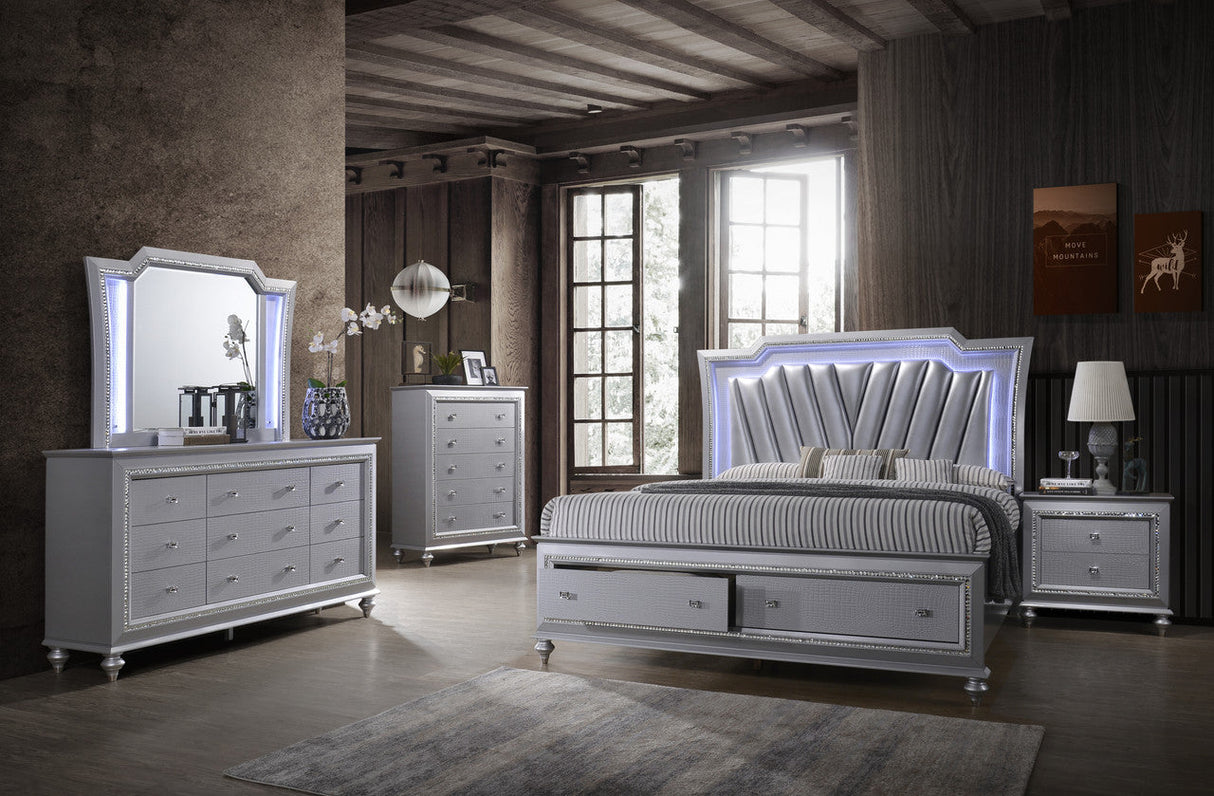 Stardust King bed