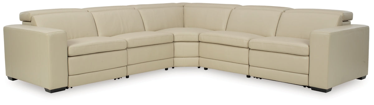 Texline 6-Piece Power Reclining Sectional Image