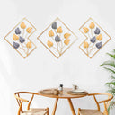 Metal Wall Art Decor Sculpture Set Design XW2211-6