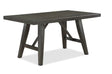 Crown Mark Furniture Rufus Counter Height Table in Dark Gray image