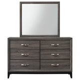 Crown Mark Akerson Mirror in Grey