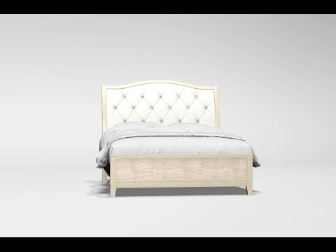  Furniture of America Adeline Full Upholstered Panel Bed CM7282F-BED EXTERNAL_VIDEO 1