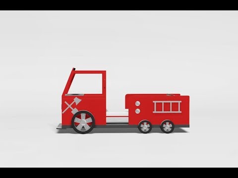  Furniture of America Rescuer CM7767 Twin Bed EXTERNAL_VIDEO 1