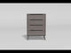  Furniture of America Lennart 5-Drawer Chest CM7386GY-C EXTERNAL_VIDEO 1