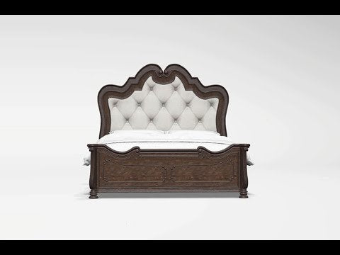  Furniture of America Ariadne Queen Bed CM7662Q-BED EXTERNAL_VIDEO 1