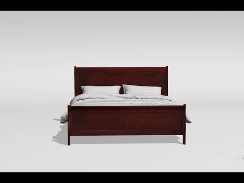  Furniture of America Louis Philippe CM7966CH-EK King Bed EXTERNAL_VIDEO 1
