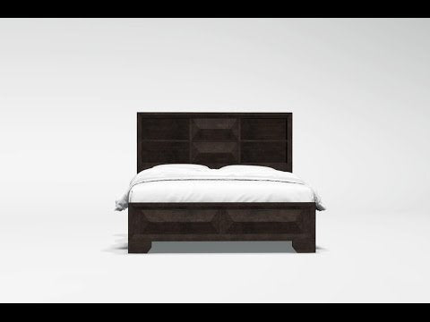  Furniture of America Nikomedes California King Bookcase Bed with Storage CM7557CK-BED EXTERNAL_VIDEO 1