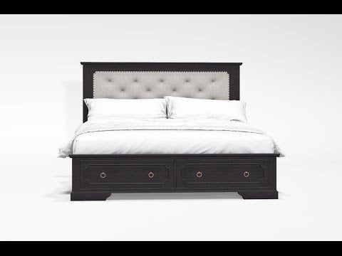  Furniture of America Roisin California King Bed with storage CM7578CK-BED EXTERNAL_VIDEO 1
