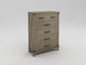  Furniture of America Bianca 5-Drawer Chest CM7734GY-C EXTERNAL_VIDEO 1