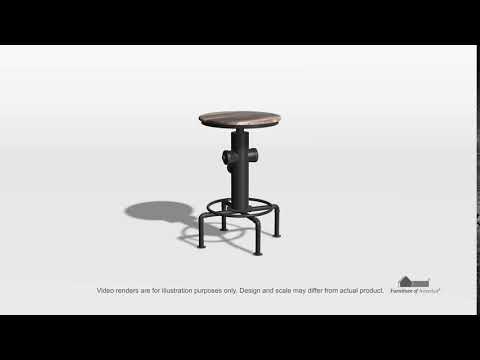  Furniture of America Foskey CM3367PC-2PK Counter Height Chair EXTERNAL_VIDEO 1