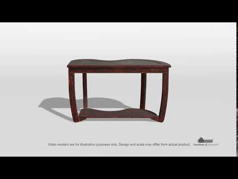  Furniture of America Crystal Falls Sofa Table CM4336S EXTERNAL_VIDEO 1