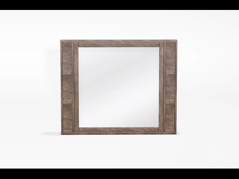  Furniture of America Baddock Dresser Mirror CM7691M EXTERNAL_VIDEO 1
