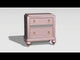  Furniture of America Avior 2-Drawer Nightstand CM7170RG-N EXTERNAL_VIDEO 1