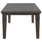 Crown Mark Bardstown Dining Table in Gray
