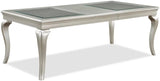 Crown Mark Furniture Caldwell Dining Table in Light Champagne image