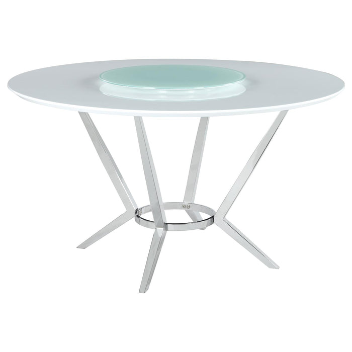 Abby Dining Table With Lazy Susan