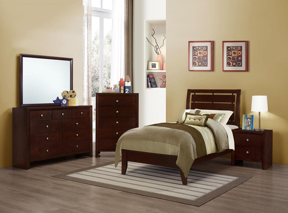 Serenity Twin Bed 4 Pc Set