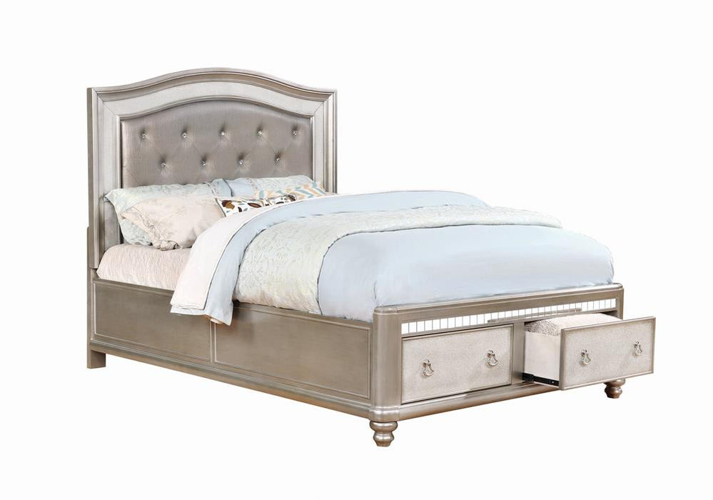 Bling Game Queen Storage Bed
