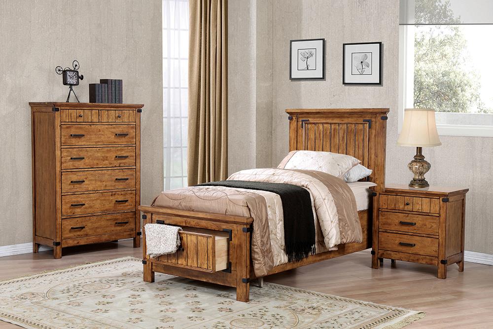 Brenner Twin Bed 4 Pc Set