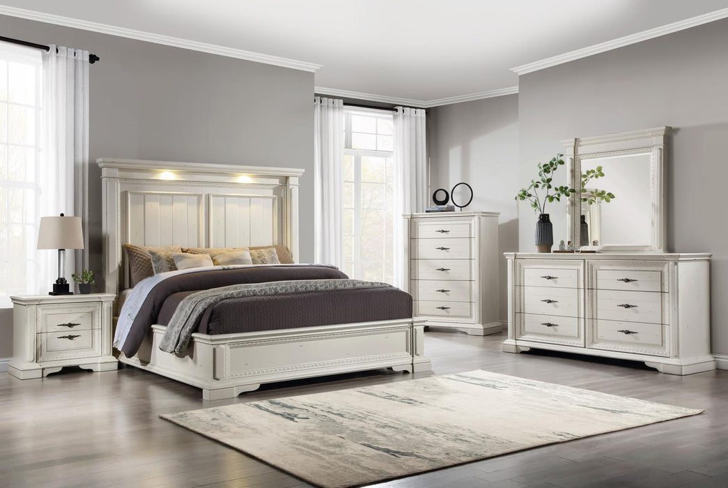Evelyn Eastern King Bed 5 Pc Set