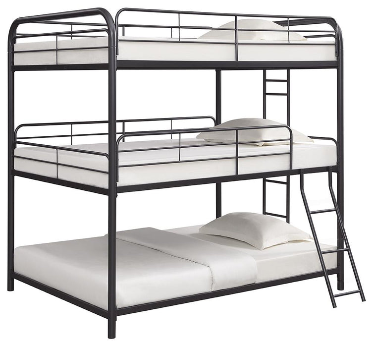 Garner Twin / Twin / Twin Triple Bunk Bed