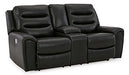 Warlin Power Reclining Loveseat with Console Image