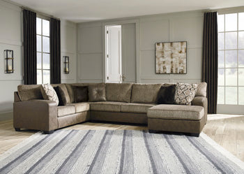 Abalone 3-Piece Sectional with Chaise Image
