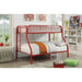 Opal Red Twin/Full Bunk Bed image