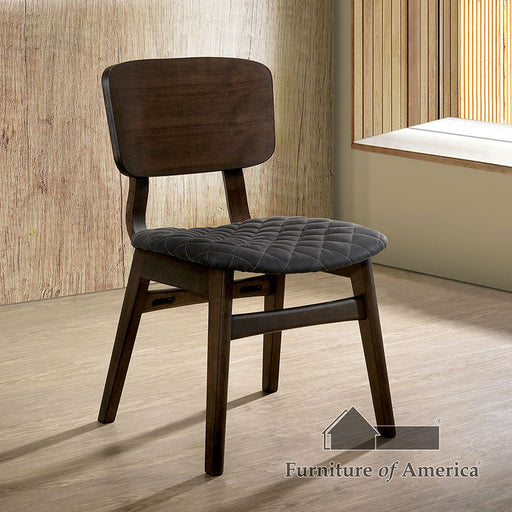 Shayna Black/Light Oak Side Chair (2/ctn) image