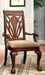 PETERSBURG I Cherry Arm Chair (2/CTN) image