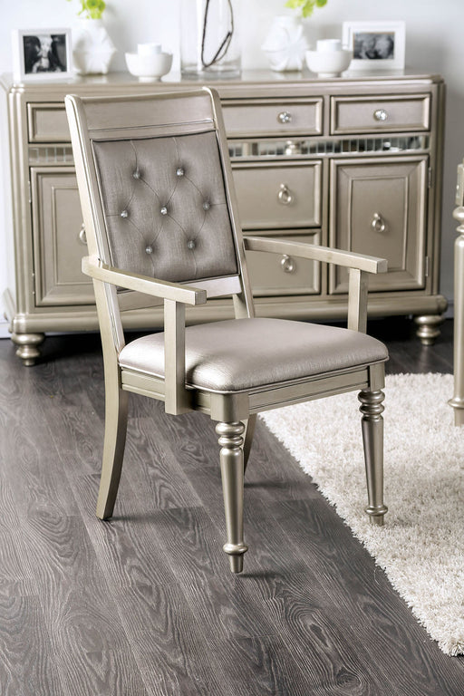 Xandra Champagne Arm Chair (2/CTN) image