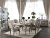 Xandra Champagne 7 Pc. Dining Table Set (2AC+4SC) image