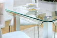 Richfield II Silver/Chrome Counter Ht. Table image