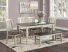 Frances Rustic 6 Pc. Dining Table Set image