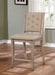 Ledyard Rustic Natural Tone Counter Ht. Side Chair (2/CTN) image
