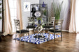ROXO Silver/Black 5 Pc. Dining Table Set image