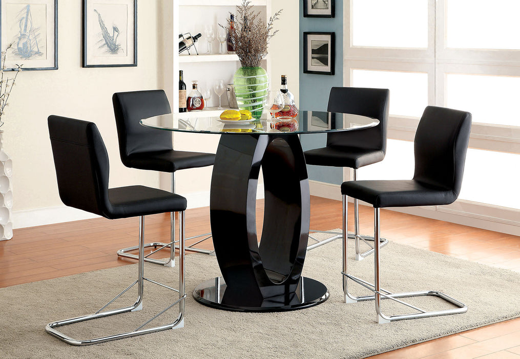 LODIA II Black Counter Ht. Chair image
