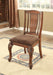JOHANNESBURG I Brown Cherry/Brown Side Chair (2/CTN) image