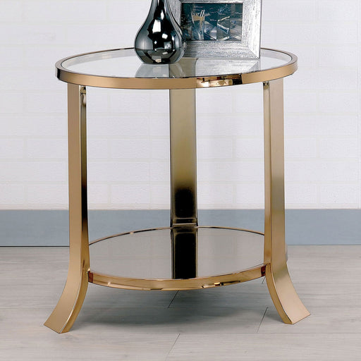 Champagne End Table image