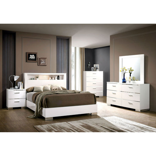 Malte White 4 Pc. Queen Bedroom Set image