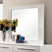 CLEMENTINE Glossy White Mirror image