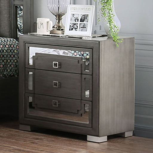 Jeanine Gray Night Stand w/ USB Outlet image