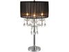 CHANDELIER TABLE TOUCH LAMP 29.5 H image