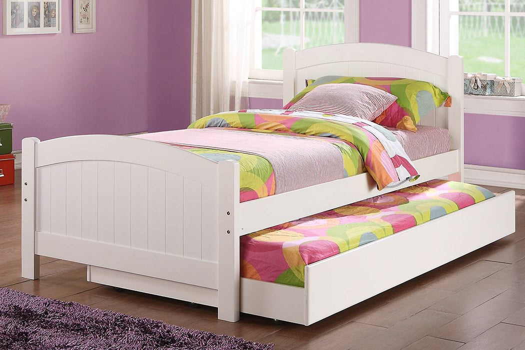 Twin Size Bed with Trundle
