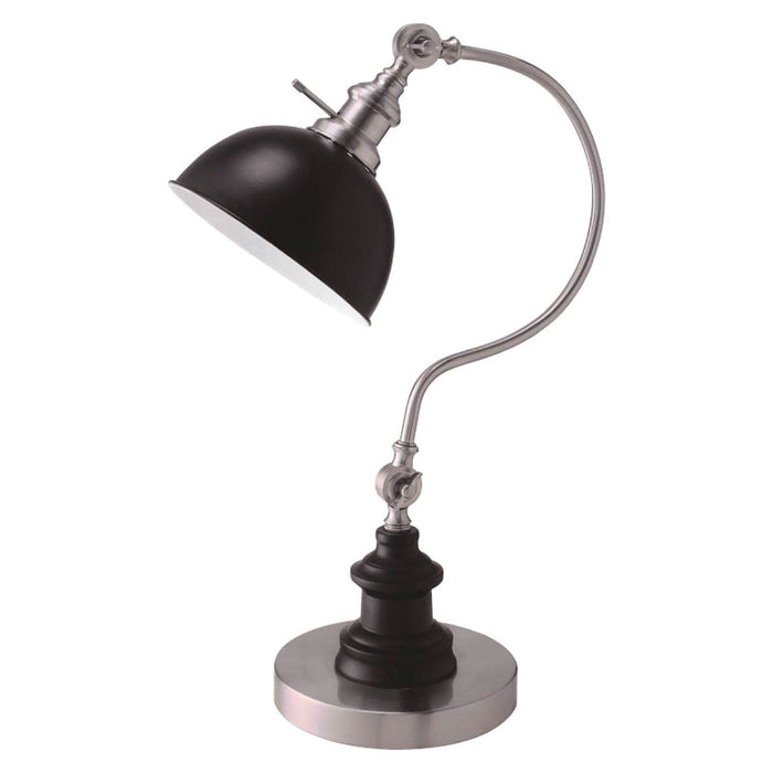Briar Stain Nickel Table Lamp image