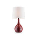 Ida Burgundy Table Lamp image