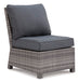 Salem Beach Armless Chair with Cushion Image
