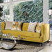 Tegan Royal Yellow/Light Tan Sofa image